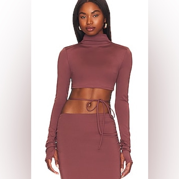 NWT Not Yours To Keep Julia Crop Top & Maxi Skirt Medium NYTK Skirt Set Revolve - Picture 2 of 10